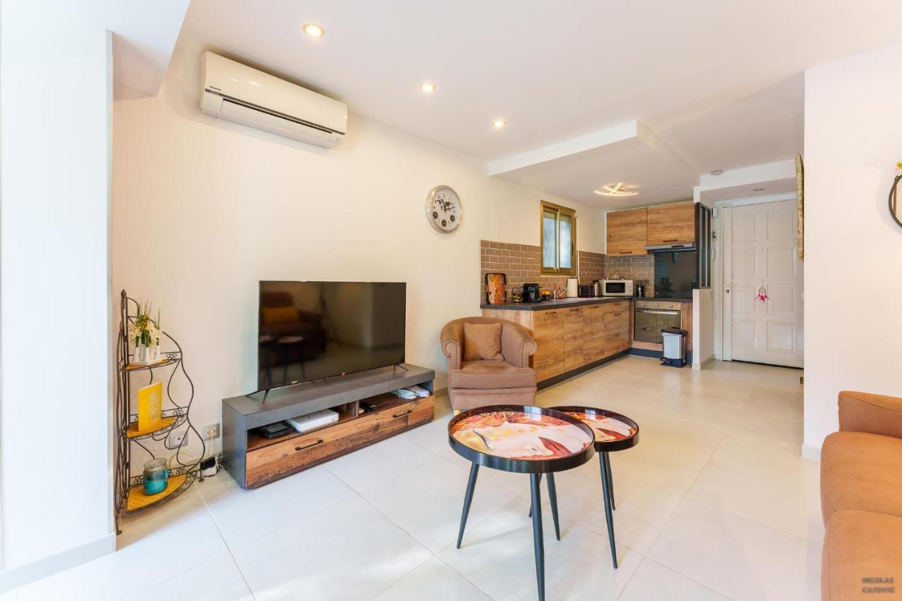 Studio Avec Belle Terrasse Apartment คานส์ ภายนอก รูปภาพ