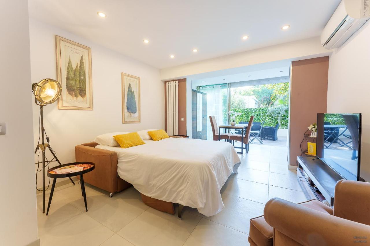 Studio Avec Belle Terrasse Apartment คานส์ ภายนอก รูปภาพ